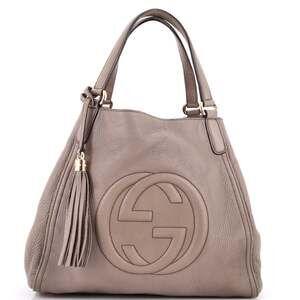 Gucci Soho Shoulder Bag Leather Medium #204632G12B